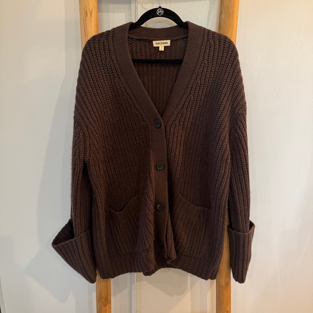 GRLFRND | chunky knit cardigan